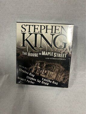 New Sealed Audiobook CD collection of Stephen King"The House on Maple Street